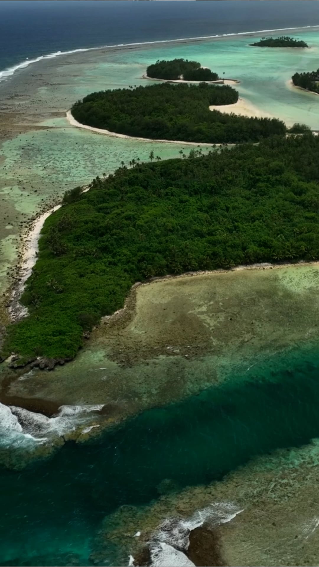 Cook Islands by drone: Serenity of the South Pacific