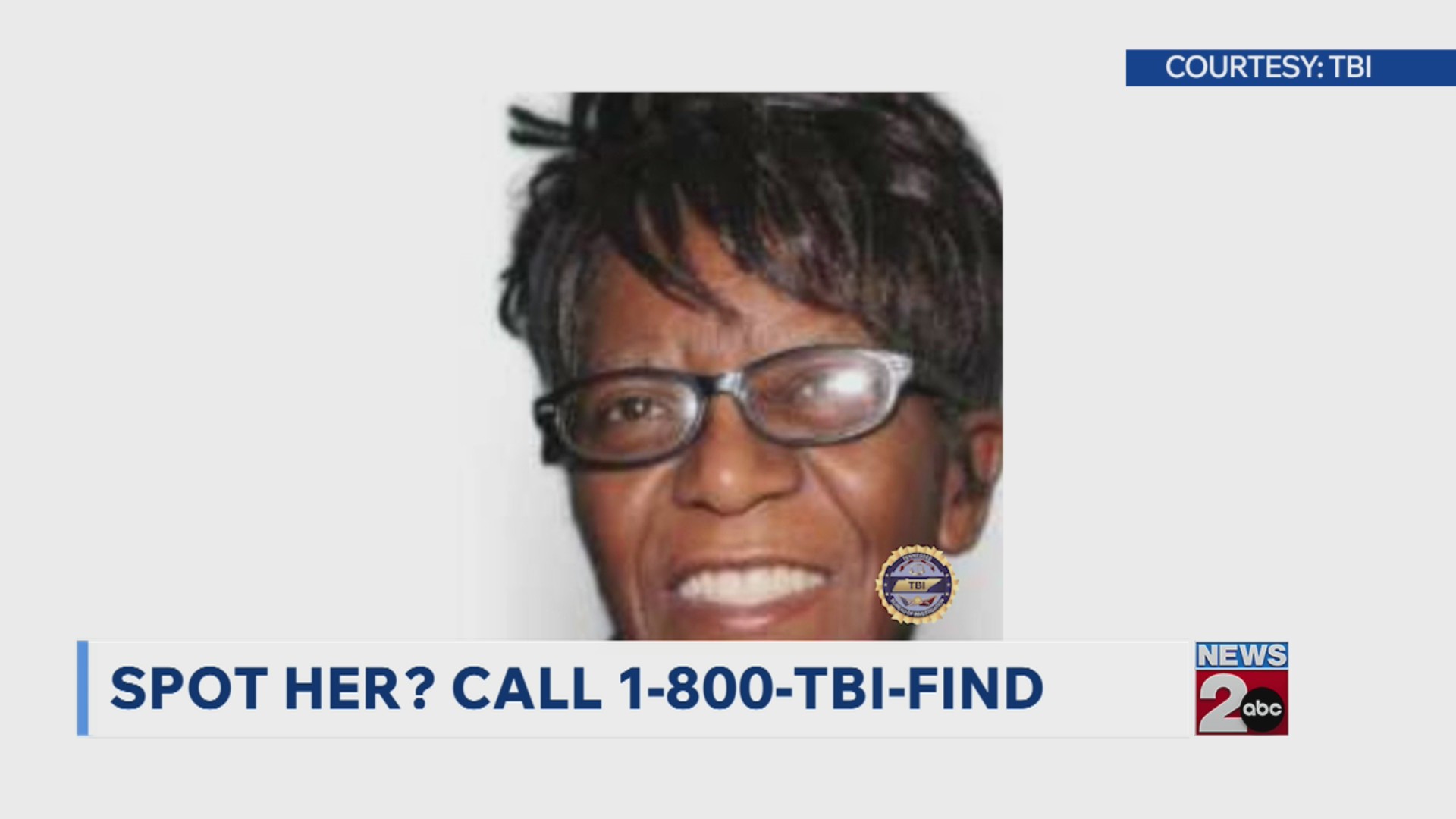 TBI issues Silver Alert for woman missing out of Davidson County