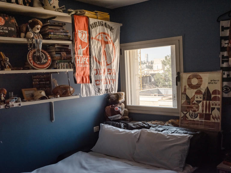 Hersh Goldberg-Polin's bedroom.