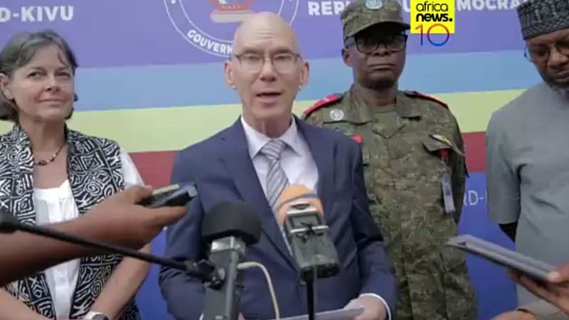 RDC : première tournée du chef de la MONUSCO dans le Nord-Kivu