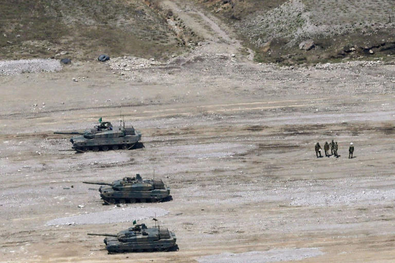 Three killed after shell explodes inside tank during Japanese exercise