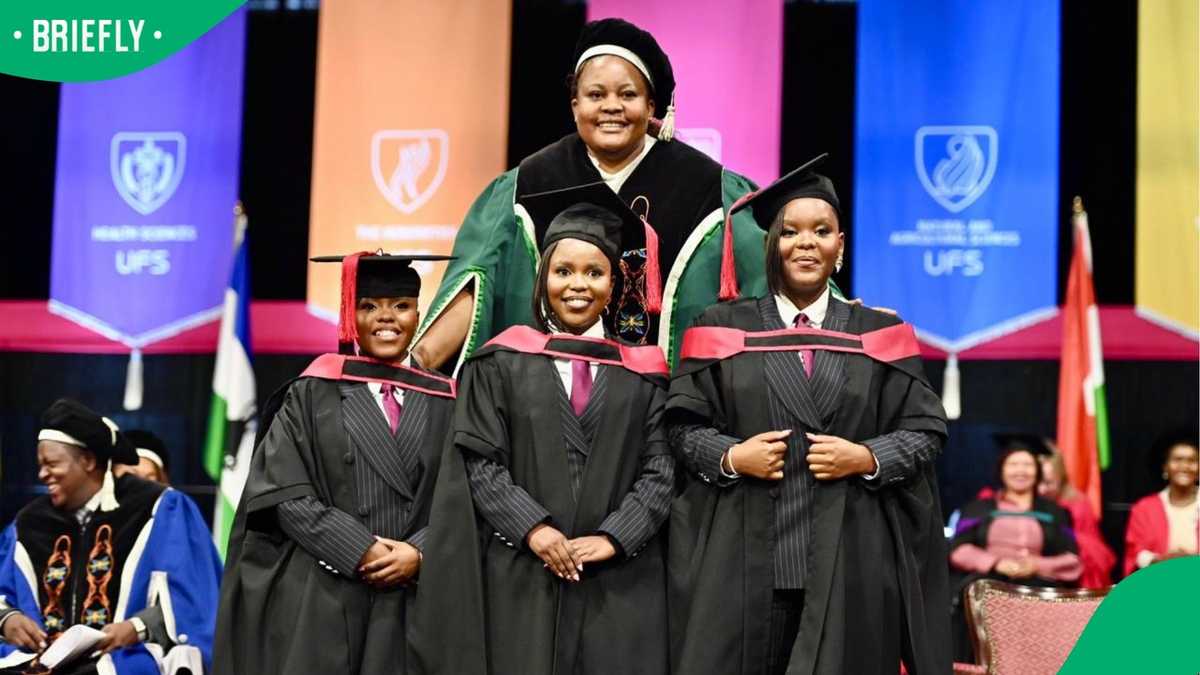 Mzansi reacts as Eastern Cape triplets graduate together with law ...