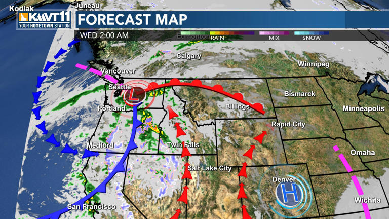 Back to sunshine quickly, but still cool and windy