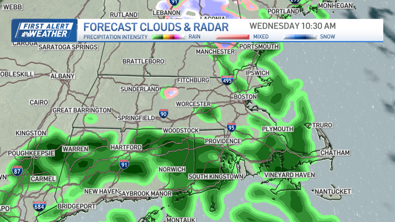 Cool temps continue today, brief warmup on the way later in the week