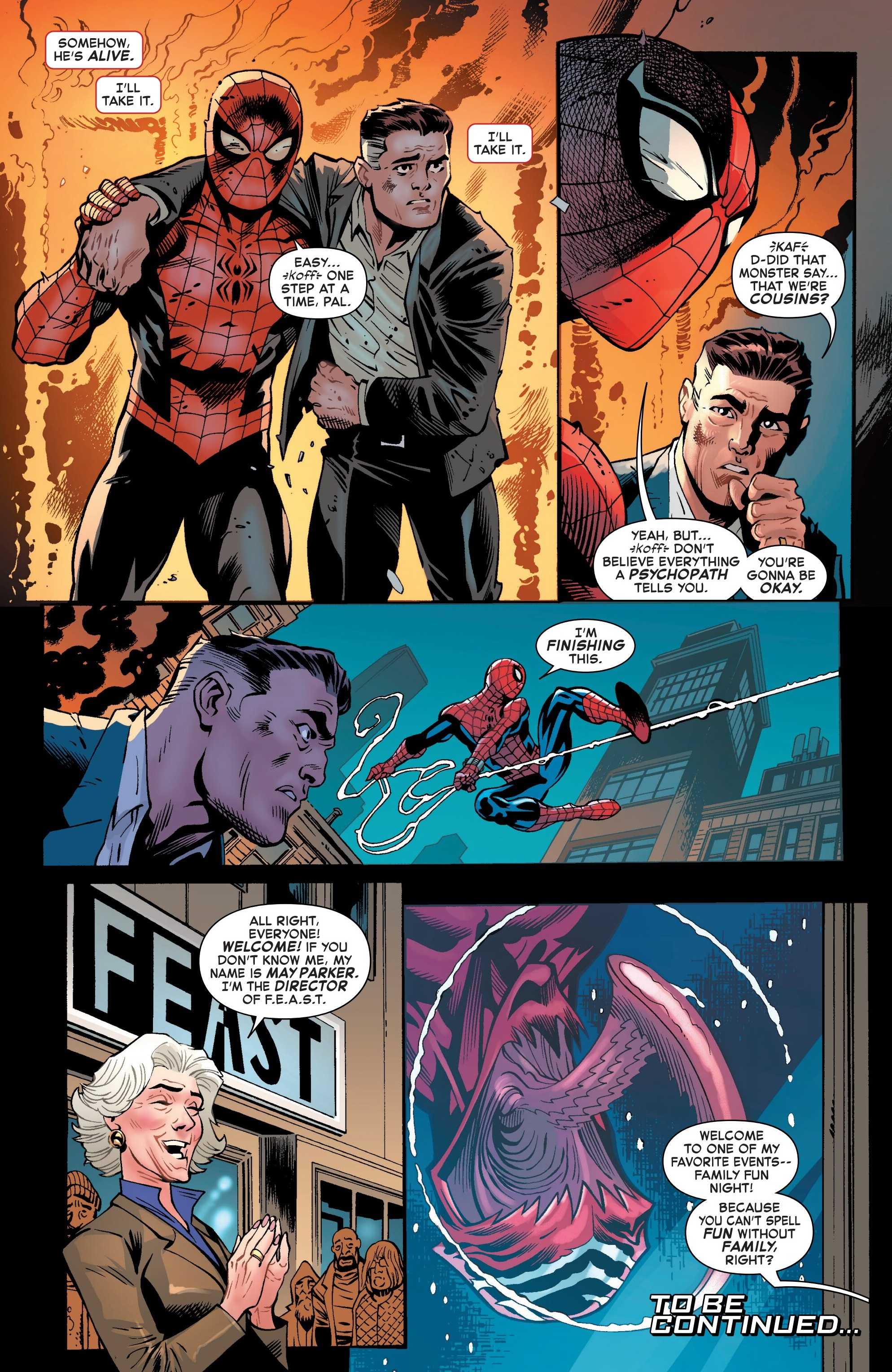 Spider-Man's official family tree is uprooted in new Marvel crossover