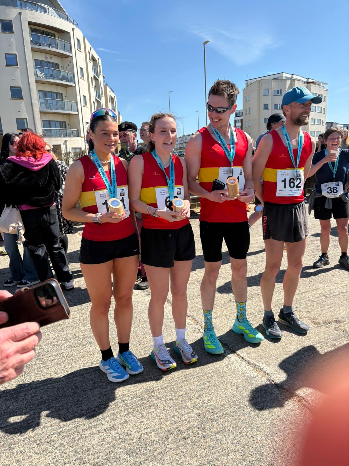 Lewes AC celebrates multiple wins at challenging Martello Half