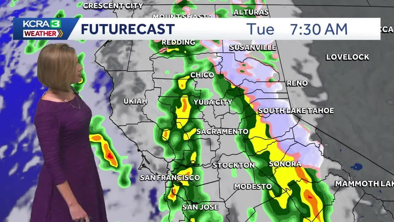 Northern California rain and snow outlook | April 10 updates at 10 p.m.