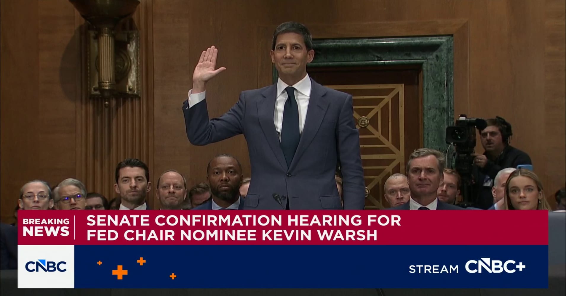 Fed chair nominee Kevin Warsh delivers opening remarks in Senate ...