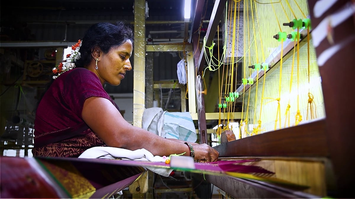 Tradition and power in Kanchipuram silk