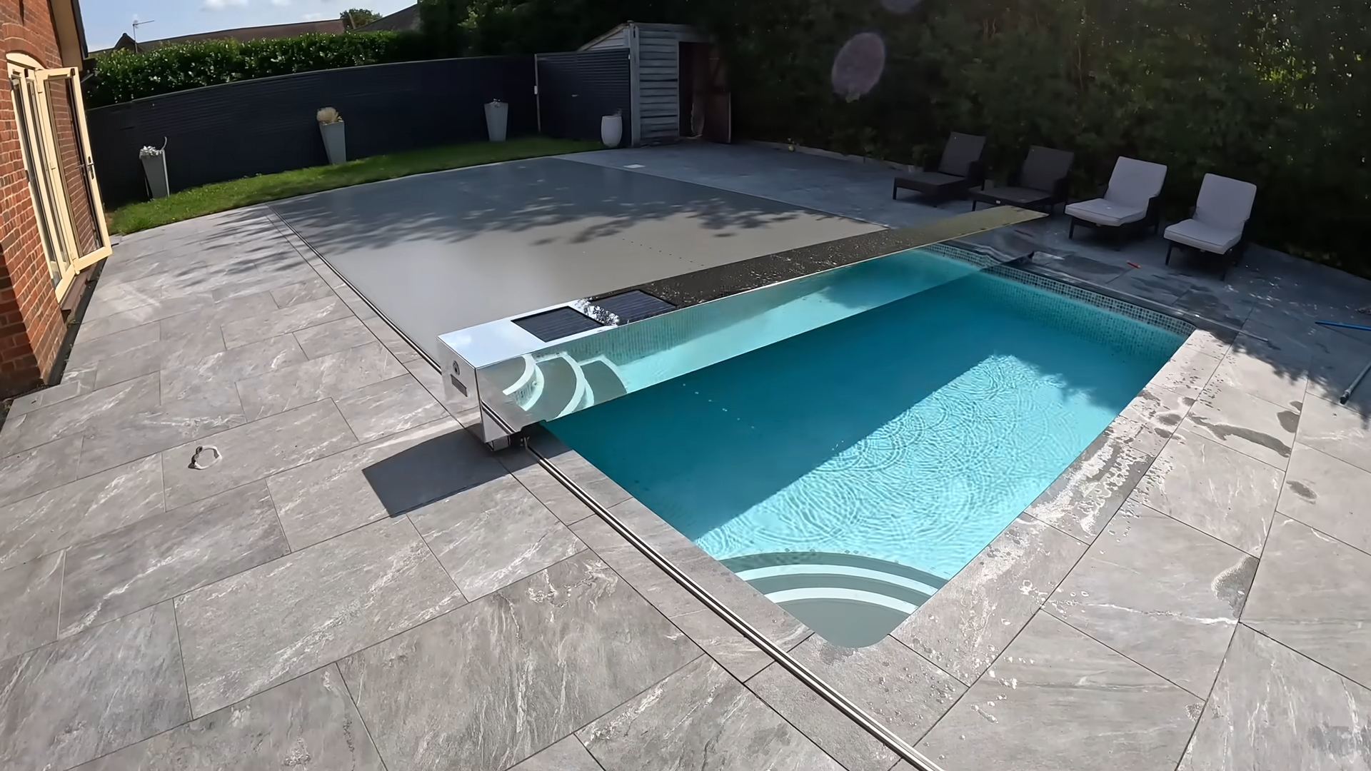 This is what proper pool protection looks like