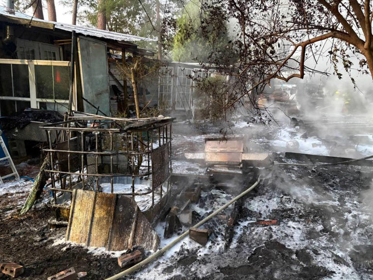 Multiple fire units respond to Hwy. 80 fire
