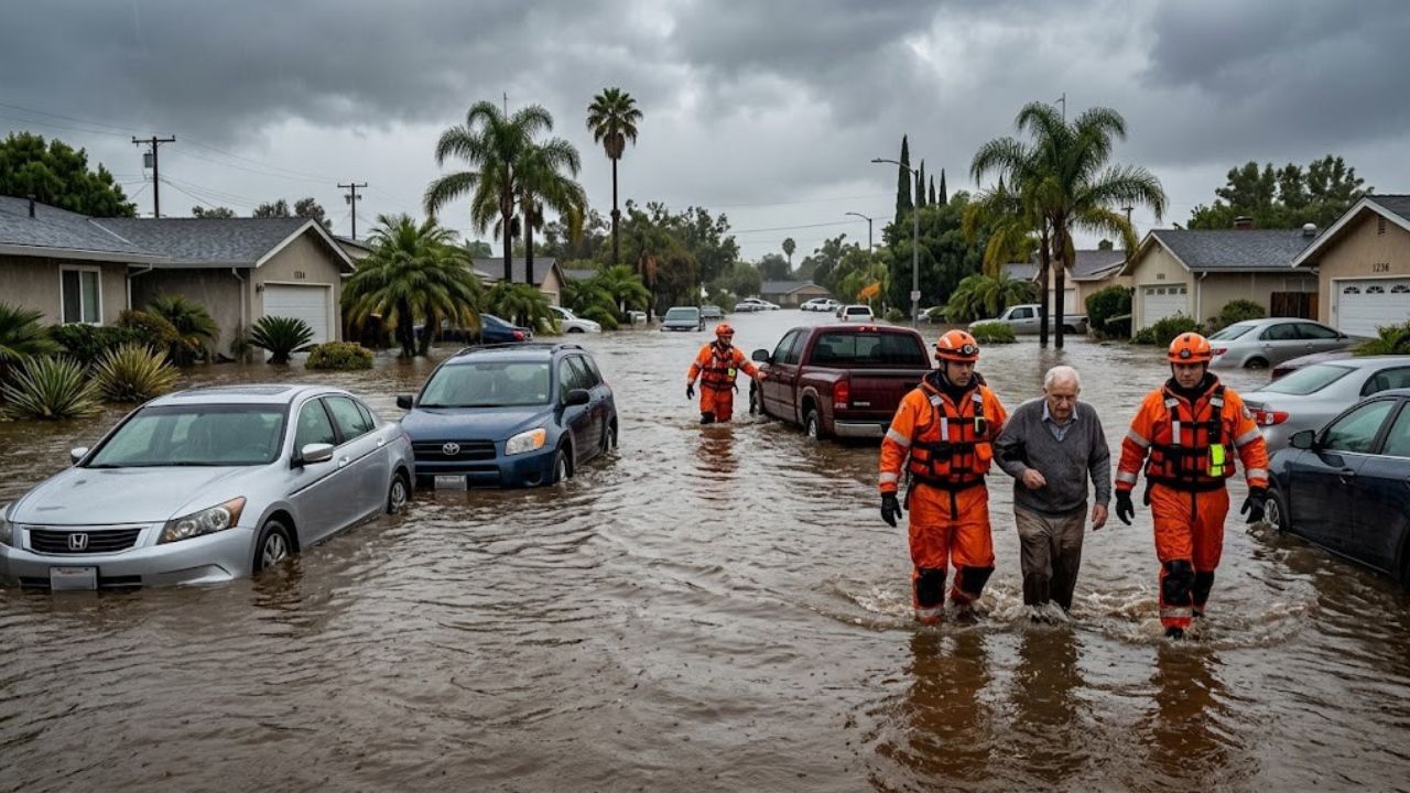 Monster storm batters California — 3 states now face major flash flood ...