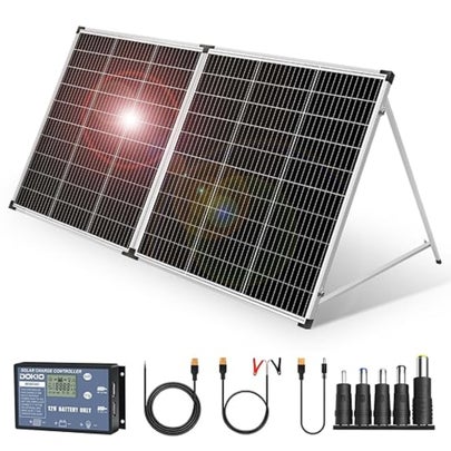 DOKIO Foldable Portable Solar Panel