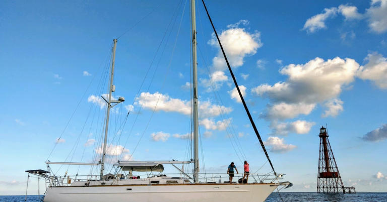 We pay $1,200 a month to live on a sailboat in the Florida Keys—I'm ...