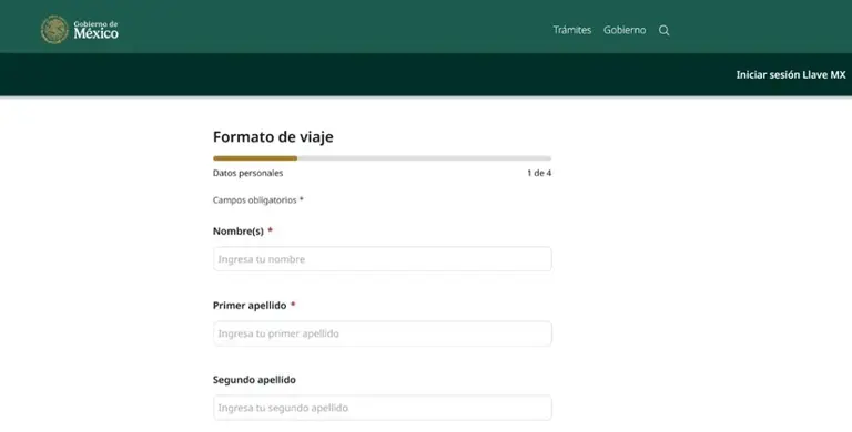 Formato de migración en línea para salir de México: datos que te pide y ...