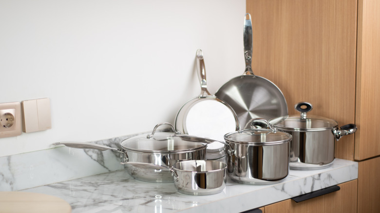 How a lemon does wonders for cleaning stainless steel cookware