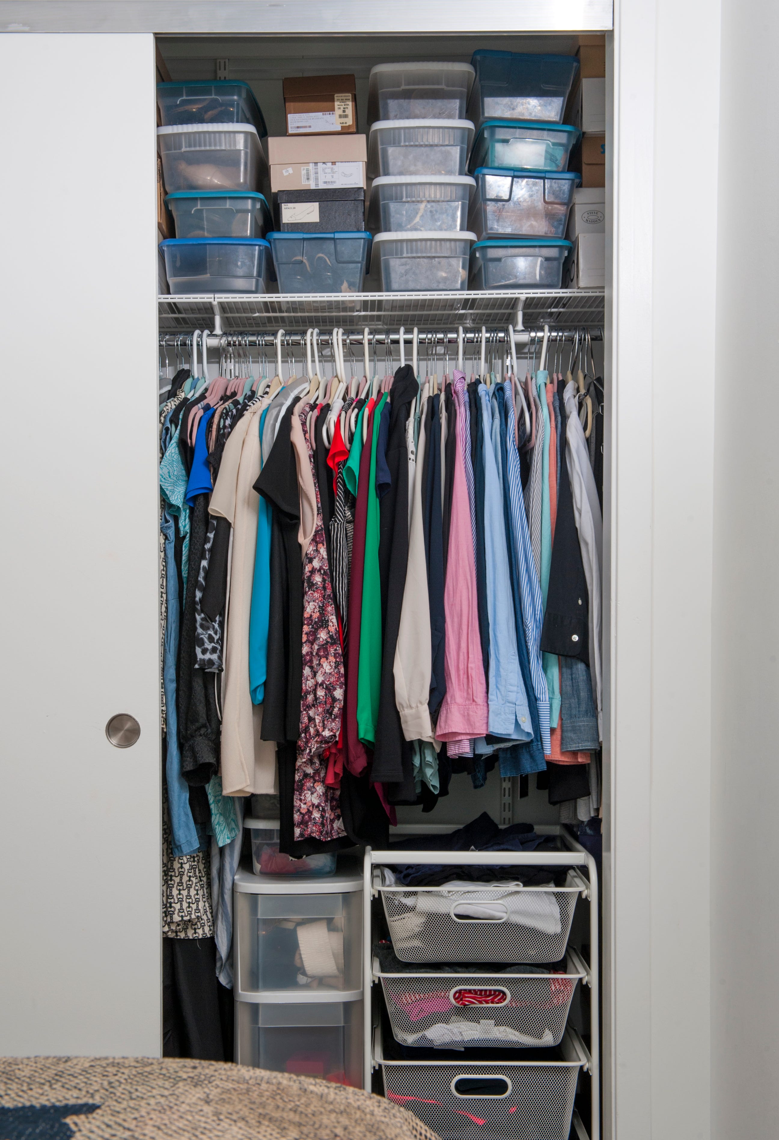 10 things experts say you should never keep in your bedroom closet
