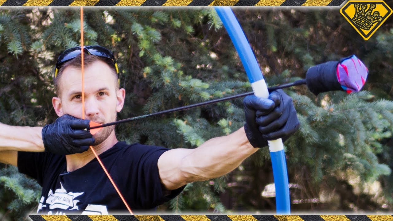 How to build a durable high performance bow using PVC piping