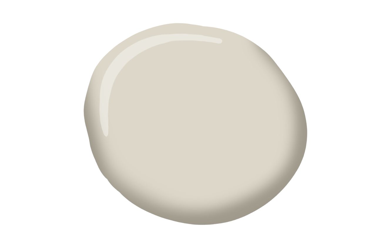 Farrow & Ball's Shadow White paint blob