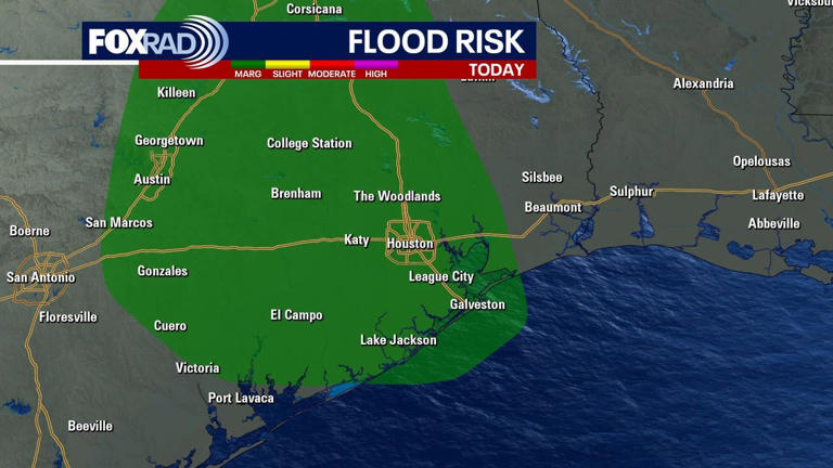 Houston weather: FOX 26 storm alert, heavy rain and thunderstorms Tuesday