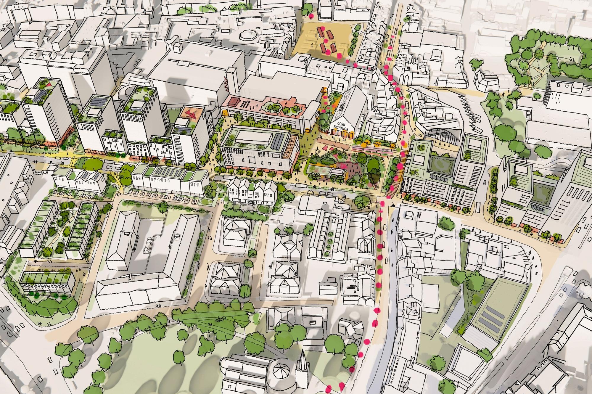 Have your say on 'refined' masterplan for major Greyfriars ...