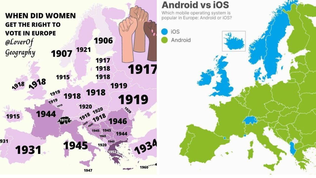 26 fascinating maps that show how cultures differ globally