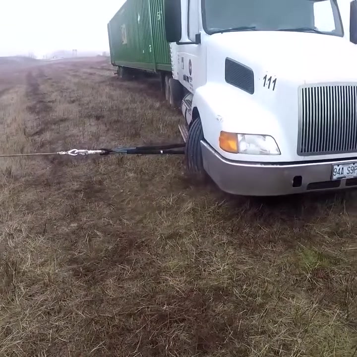 Truck and trailer off ramp