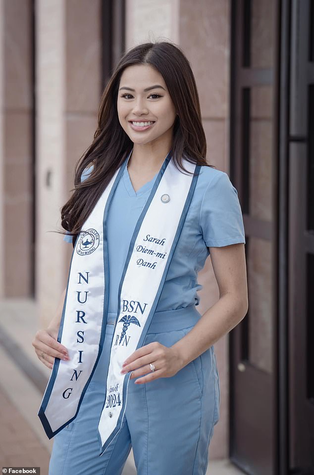 While miles away from her family, the labor and delivery nurse was admitted to an intensive care unit in Japan where she endured blood and platelet transfusions