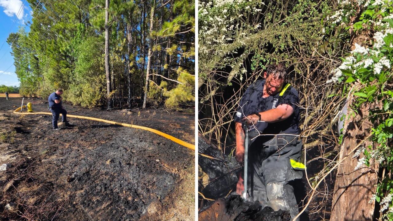 Crews contain woods fire that threatened commercial structure, home in ...