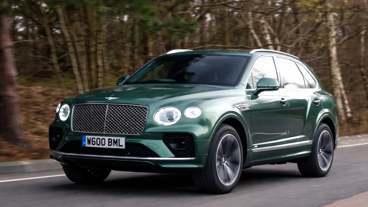 Bentley Bentayga V8 driving review