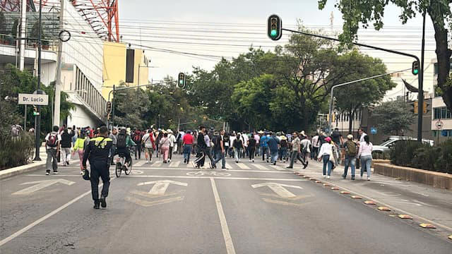 Marchas y bloqueos de la CNTE continuarán en CDMX hasta lograr acuerdos
