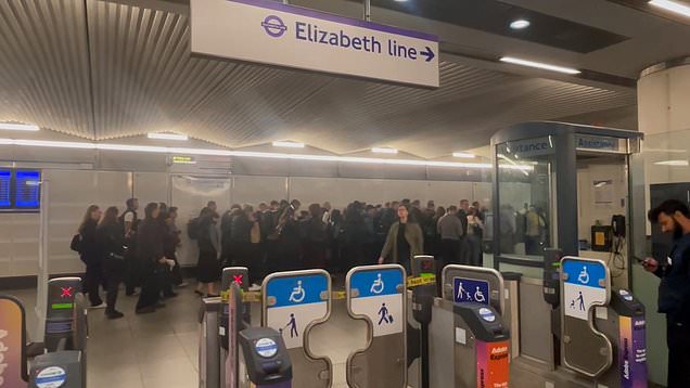 Queues form at underground stations as tube strikes grind London to a halt
