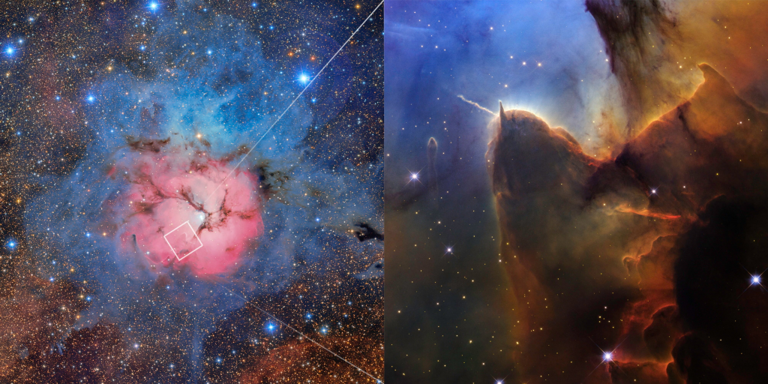 Hubble Space Telescope celebrates 36th birthday with space 'sea slug'
