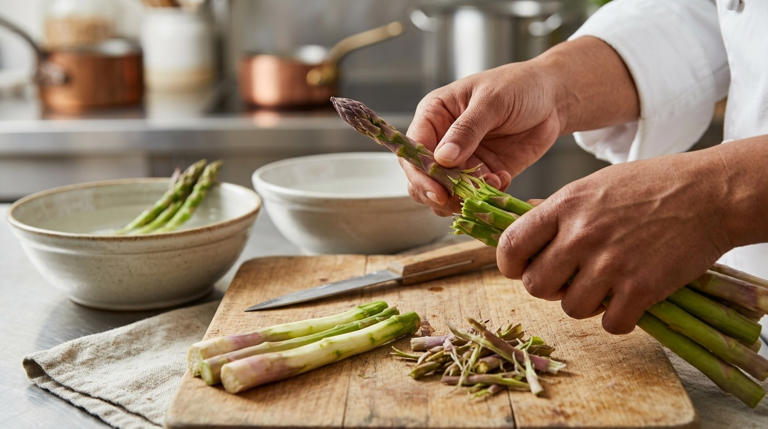 L'erreur que l'on fait tous avec les asperges vertes : voici comment ...