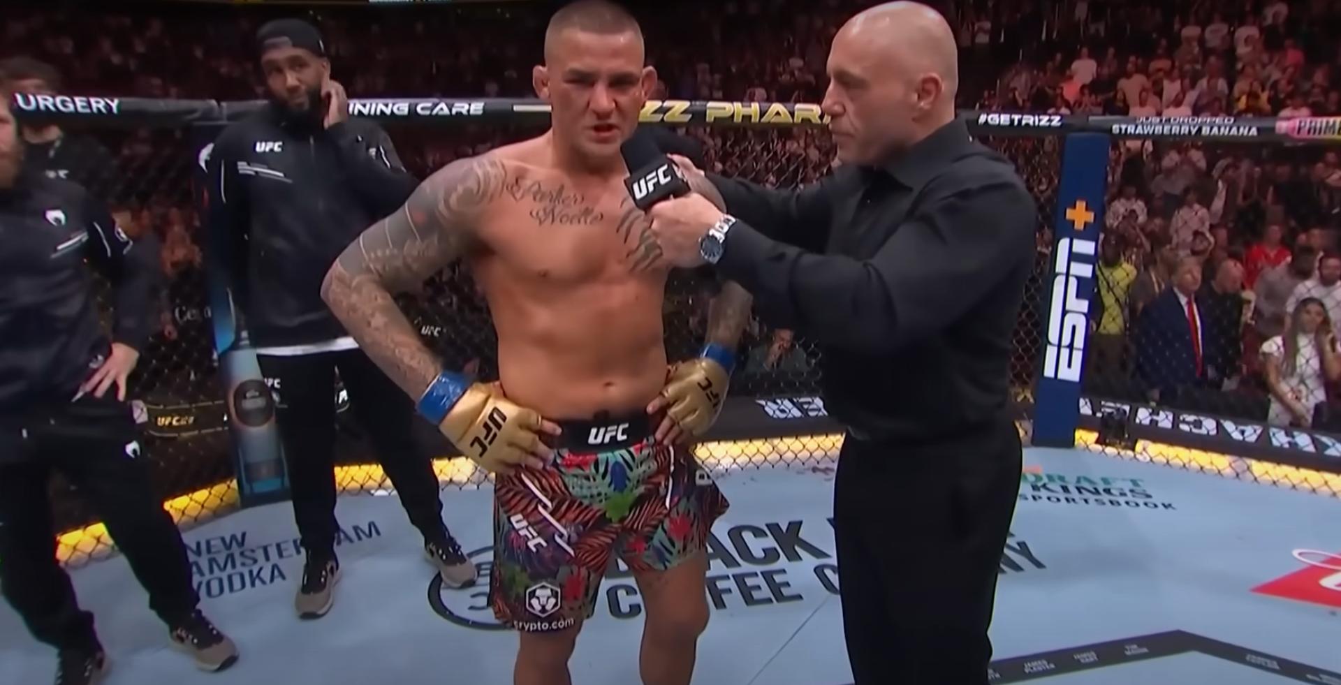 Dustin Poirier wants Michael Chandler to retire