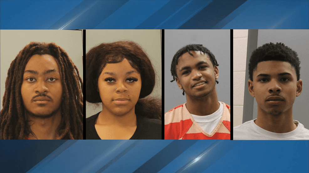 Four people, including juvenile, charged with armed robbery in Frederick