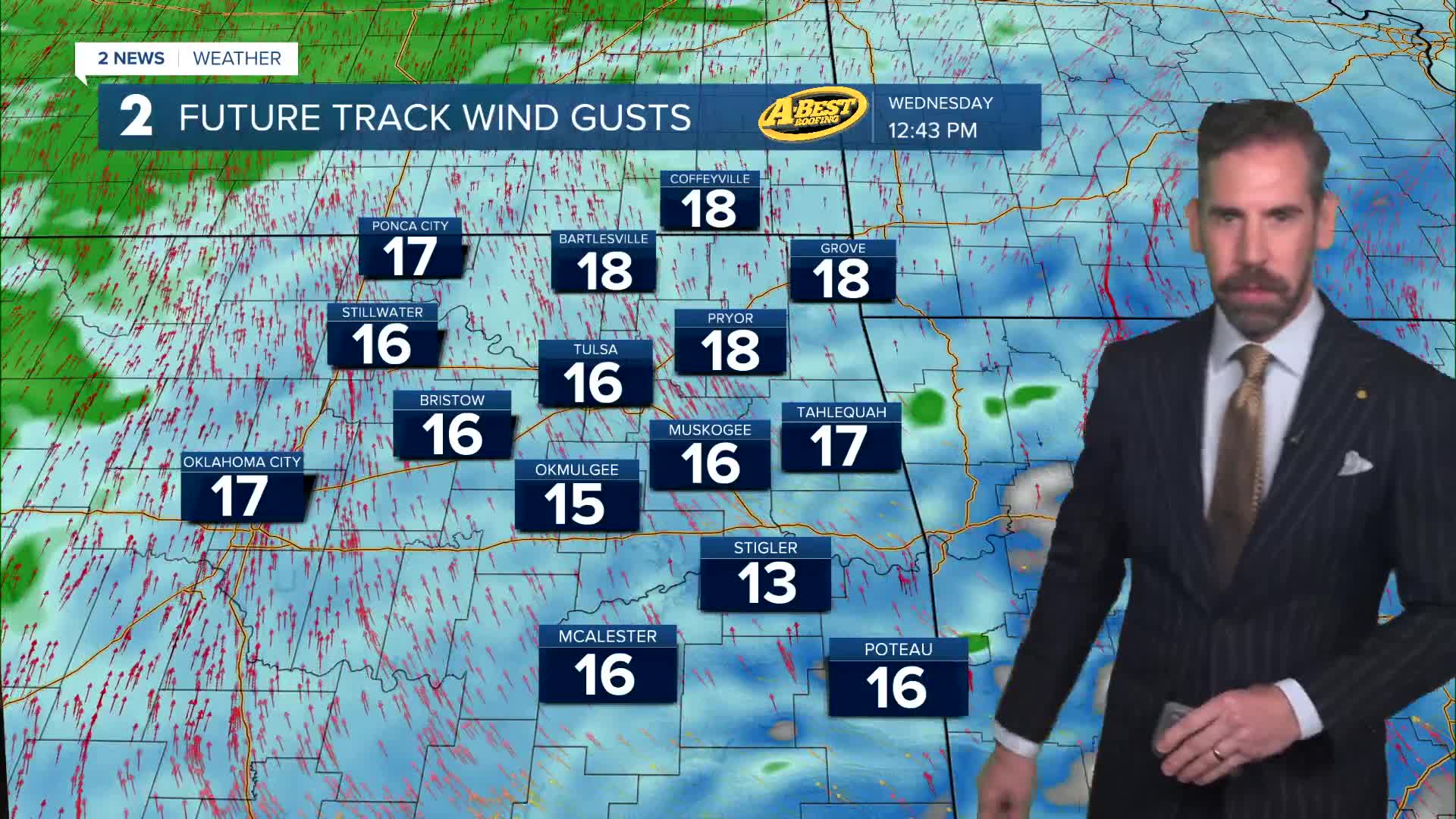 Unsettled weather pattern returns to Green Country