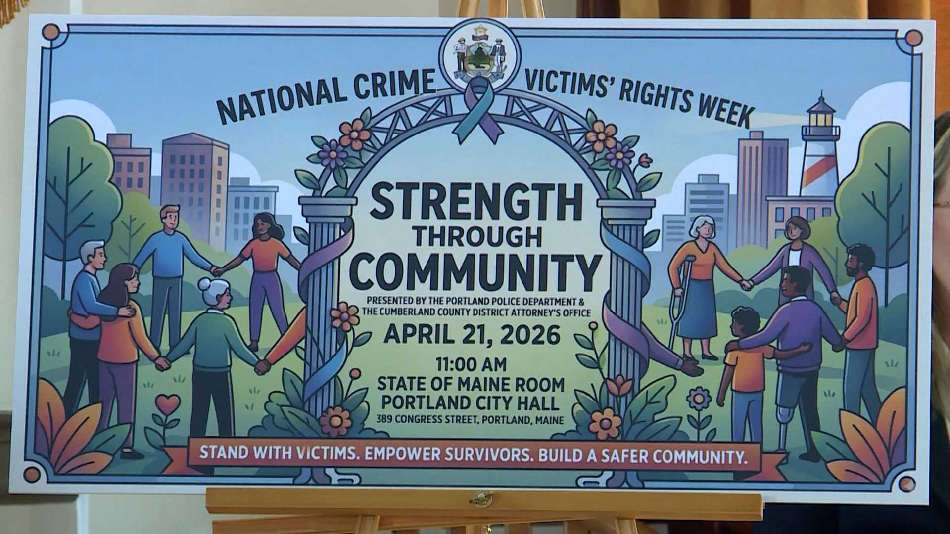 Leaders in Portland hold event to recognize National Crime Victims ...