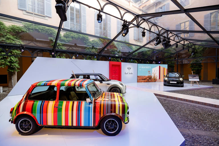 Mini Cooper Paul Smith Edition: debutta alla Milano Design Week