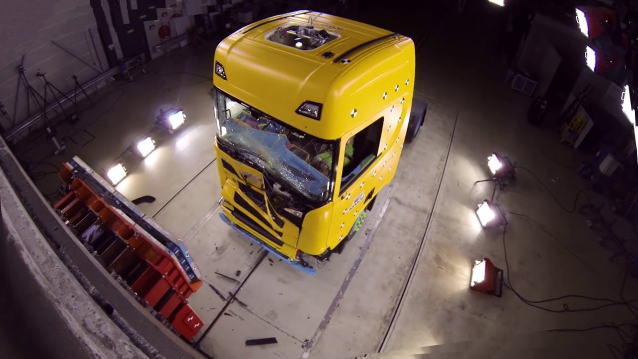 Inside the world of heavy-duty truck crash tests: Volvo & Scania’s ...