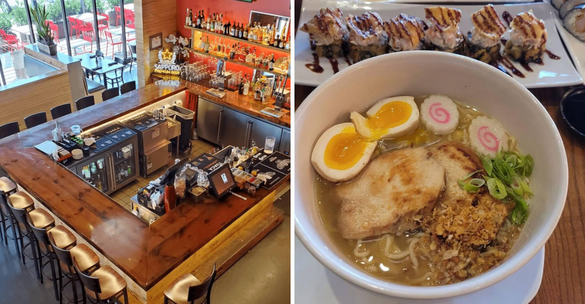 An Oklahoma sushi spot where ramen steams hot, rolls stack high, and ...