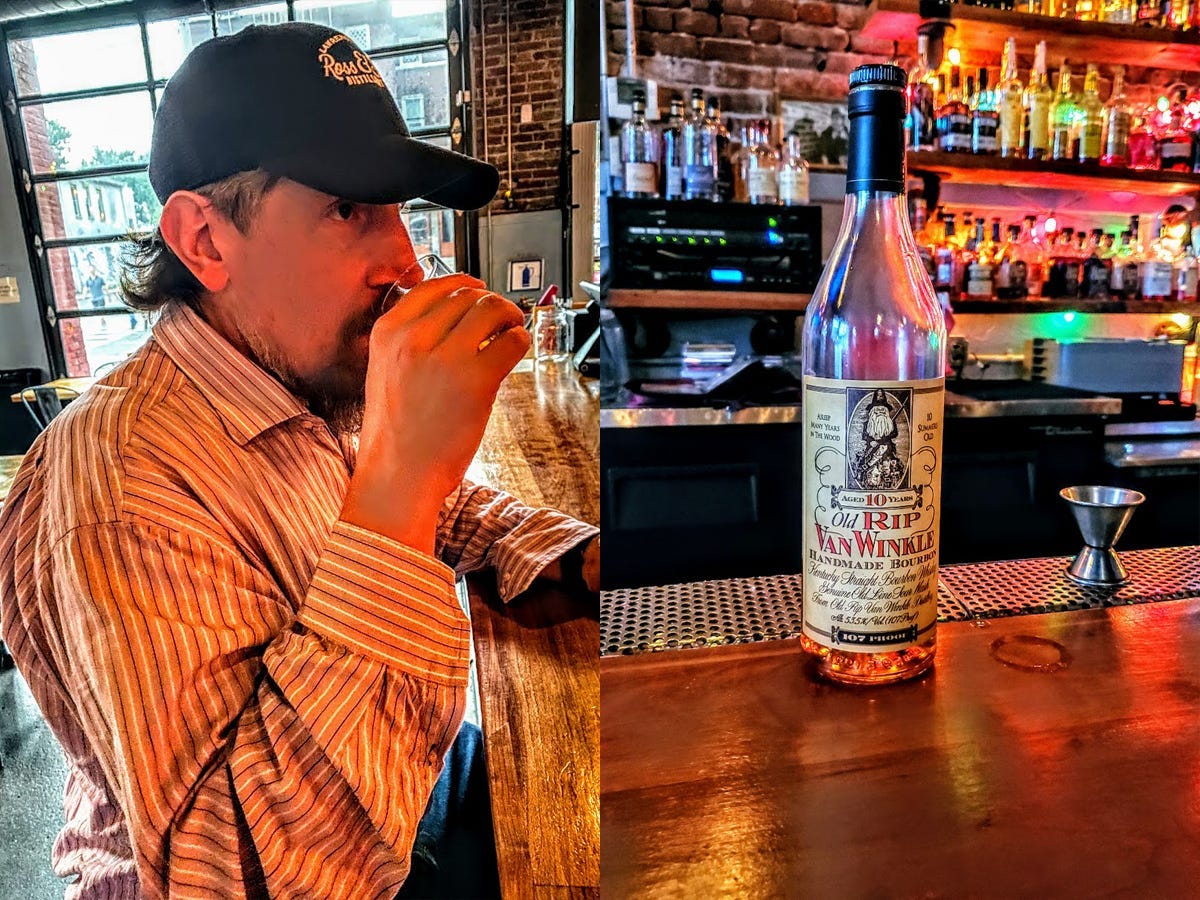 I tried Pappy Van Winkle, the bourbon that resells for thousands of dollars more than it costs, and I'm convinced it's overhyped