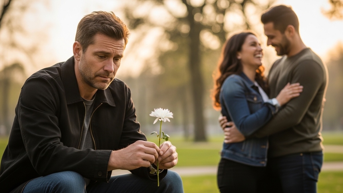 I felt the pain of seeing the love of my life with the love of her life ...