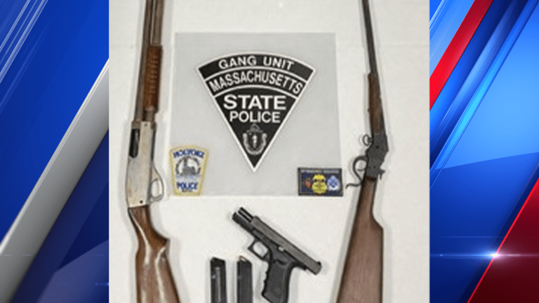 Holyoke police seize illegal firearms, cocaine in Allyn Street raid