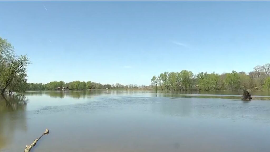 Rock River rises above flood stage after recent storms
