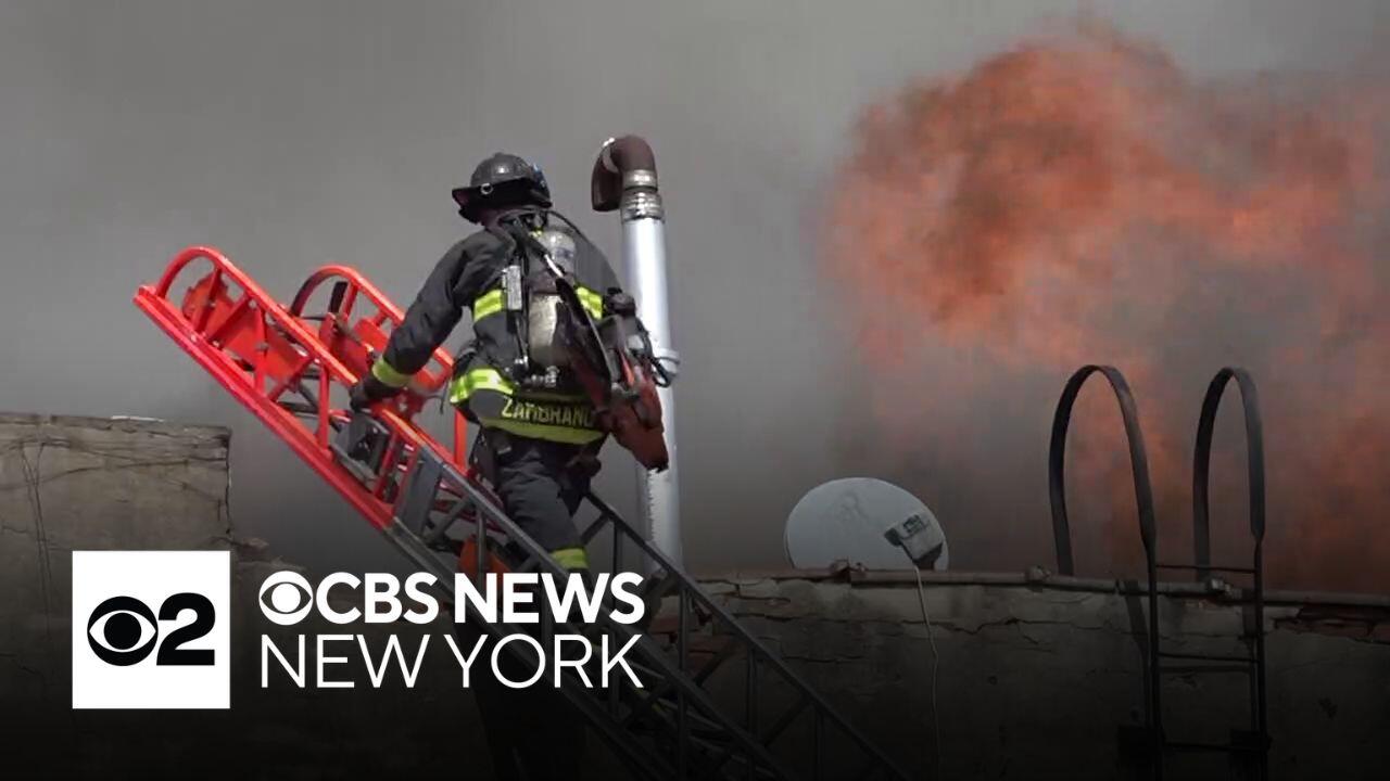5-alarm fire in the Bronx leaves at least 2 dead