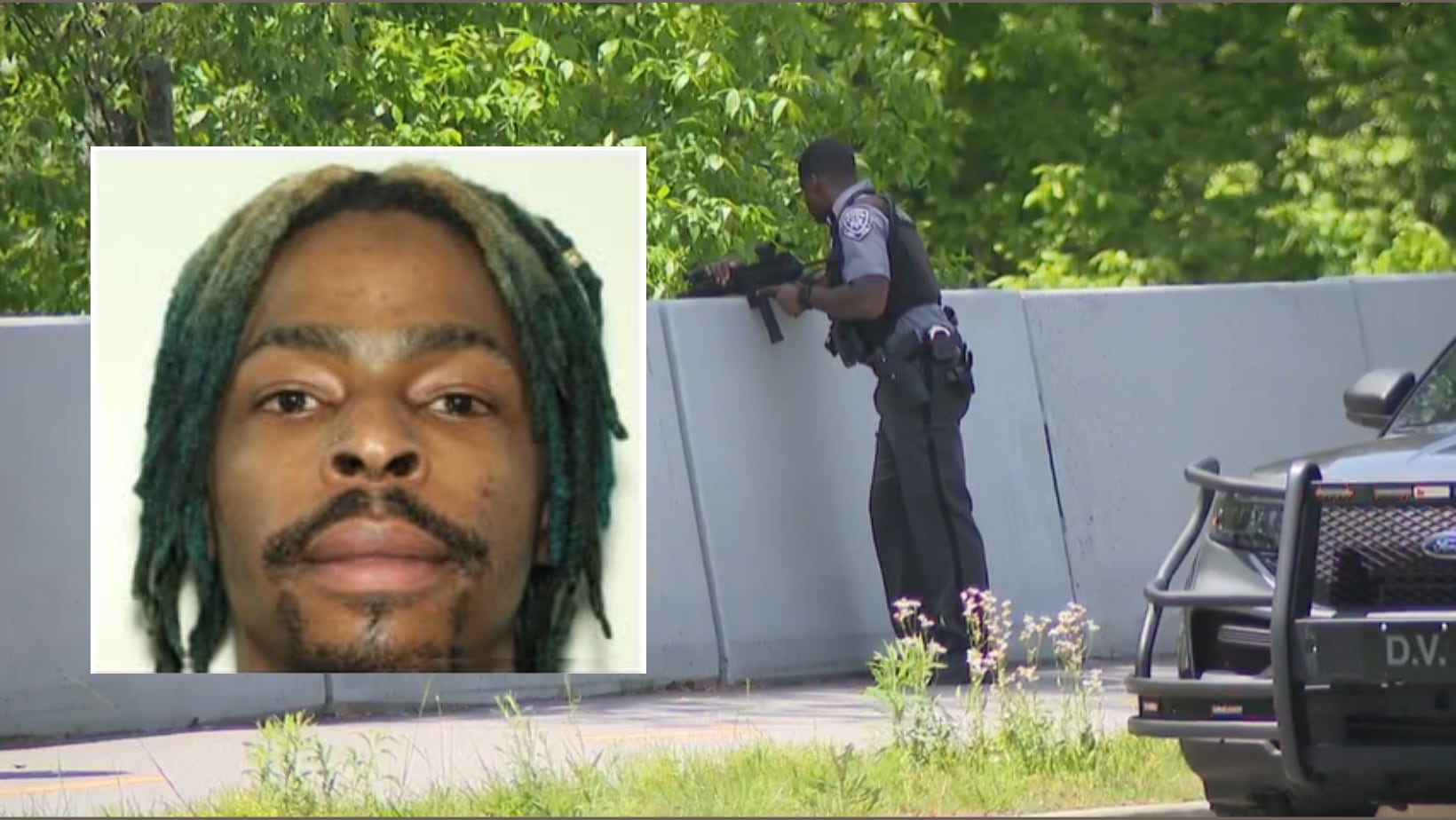 Murder suspect taken into custody after hours-long manhunt in metro Atlanta