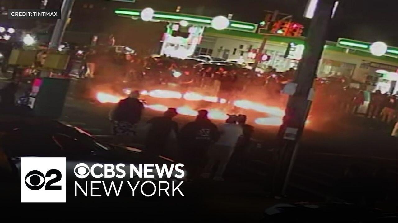 NYPD says it has seized 2 vehicles in fiery Maspeth, Queens car meetup