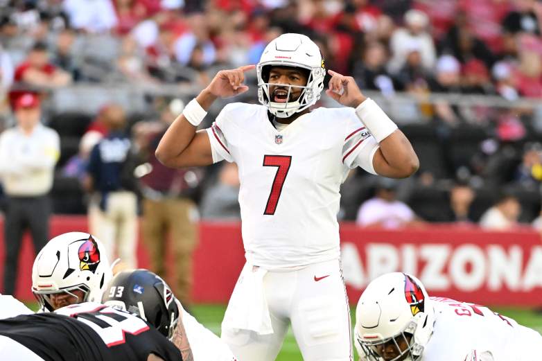 Arizona Cardinals quarterback Jacoby Brissett