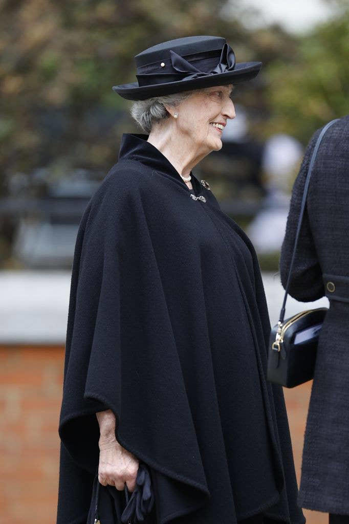 Prince William's godmother Lady Susan Hussey is welcomed back into the ...